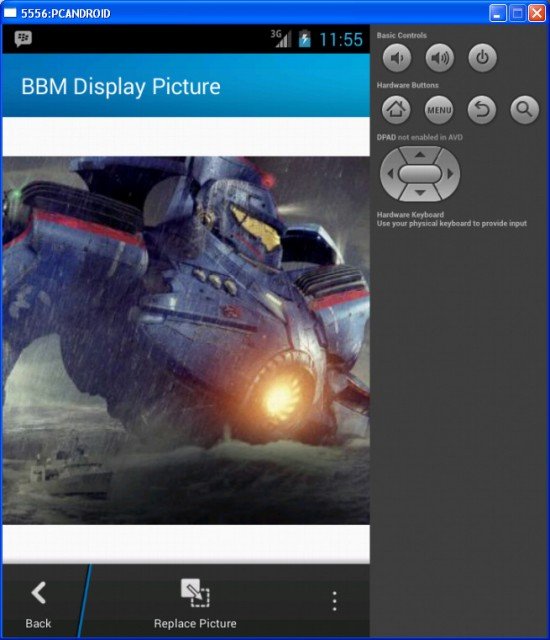 BBM Display Picture Changed
