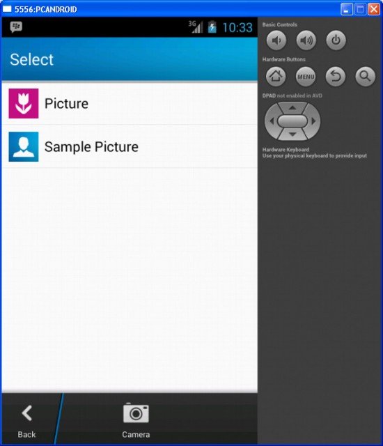 BBM Display Picture Select